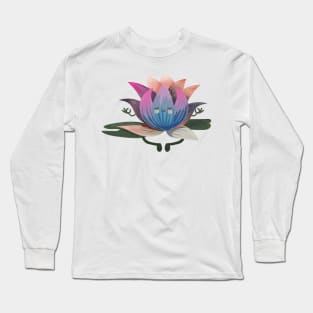 Lotus yoga flower Long Sleeve T-Shirt